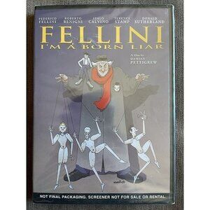 Fellini - I'm a Born Liar (DVD, 2002) Federico Fellini - SCREENING COPY
